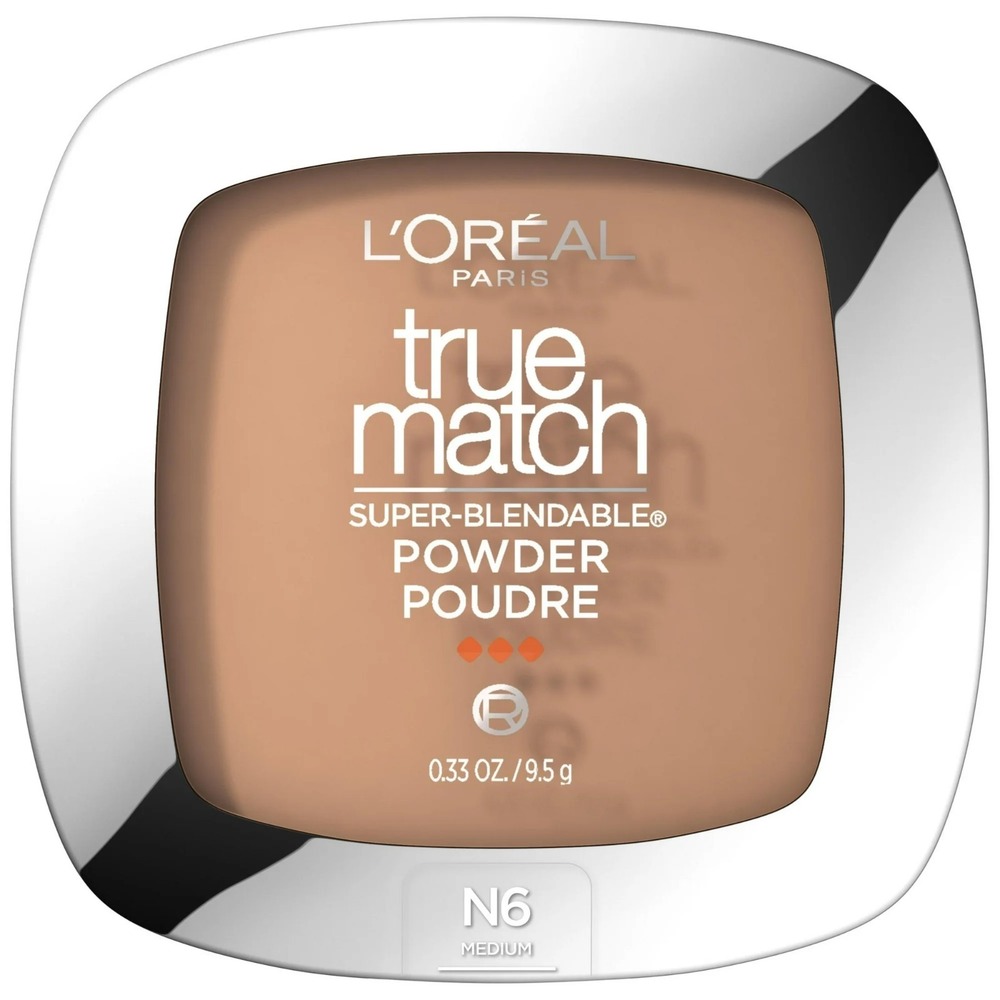 L'Oreal Paris True Match Super Blendable Oil Free Makeup Powder, Honey Beige
